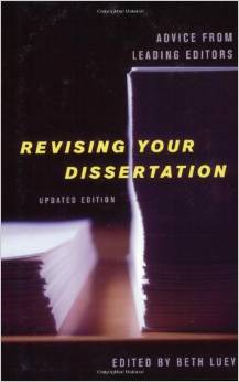 Luey revising your dissertation